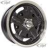 C32-SS5205-5515-GM - CIP SS SUPER SPEED WHEEL W/CENTER AND VALVE STEM – GUN METAL GREY - 15 INCH X 5.5 INCH WIDE - (BACKSPACING 3.80INCH ET+14) 5 BOLT X 205MM - BEETLE 46-67 / GHIA 52-65 / TYPE-3 62-65 / BUS 52-70 - HARDWARE SOLD SEP. - SOLD EACH