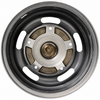 C32-SS5205-5515-GM - CIP SS SUPER SPEED WHEEL W/CENTER AND VALVE STEM - GUN METAL GREY - 15 INCH X 5.5 INCH WIDE - (BACKSPACING 3.80INCH ET+14) 5 BOLT X 205MM - BEETLE 46-67 / GHIA 52-65 / TYPE-3 62-65 / BUS 52-70 - HARDWARE SOLD SEP. - SOLD EACH