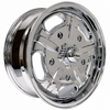 C32-SS5205-7017-C - CIP SS SUPER SPEED WHEEL W/CENTER AND VALVE STEM - FULLY CHROME PLATED - 17 INCH X 7 INCH WIDE - (BACKSPACING 5.6 INCH ET+40) 5 BOLT X 205MM - BEETLE 46-67 / GHIA 52-65 / TYPE-3 62-65 / BUS 52-70 - HARDWARE SOLD SEP. - SOLD EACH