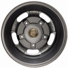 C32-SS5205-7017-GM - CIP SS SUPER SPEED WHEEL W/CENTER AND VALVE STEM - GUN METAL GREY - 17 INCH X 7 INCH WIDE - (BACKSPACING 5.6 INCH ET+40) 5 BOLT X 205MM - BEETLE 46-67 / GHIA 52-65 / TYPE-3 62-65 / BUS 52-70 - HARDWARE SOLD SEP. - SOLD EACH