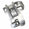 C33-S01557 - 211843406E - 211-843-406-E - GERMAN QUALITY FROM C&C U.K. - SLIDING DOOR LOWER BRACKET WITH ROLLERS - BUS 68-79 LHD - SOLD EACH