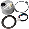 C34-EET4-1B32-00N - GREY FACE OE LATE STYLE 12V IN DASH TACHOMETER - BUS 68-71 - 85MM OR 3.34INCH DIAMETER