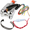 ACC-C10-5735 - HEAVY DUTY UNIVERSAL CHROME COLUMN MOUNT UNIVERSAL TURN SIGNAL SWITCH WITH 4-WAY FLASHER - STEERING COLUMN MOUNT - SOLD EACH