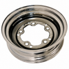 ACC-C10-6620-SMCR - CHROME SMOOTHIE 5X205MM BOLT STEEL WHEEL - 15X4-1/2  (3-3/4 INCH BACK SPACING) HUBCAP SOLD SEPARATELY - BEETLE 52-67 GHIA 56-65 T-3 62-65 BUS 52-73 - SOLD EACH