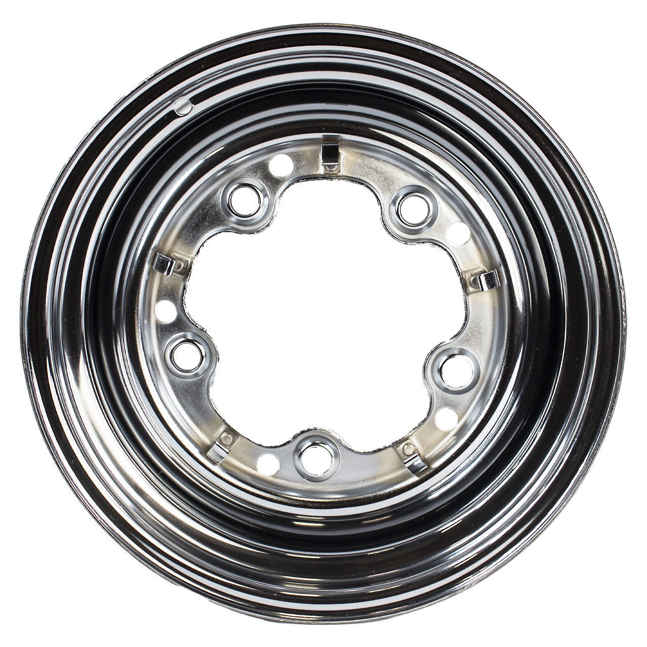 ACC-C10-6621-SMCR - CHROME SMOOTHIE 5X205MM BOLT STEEL WHEEL