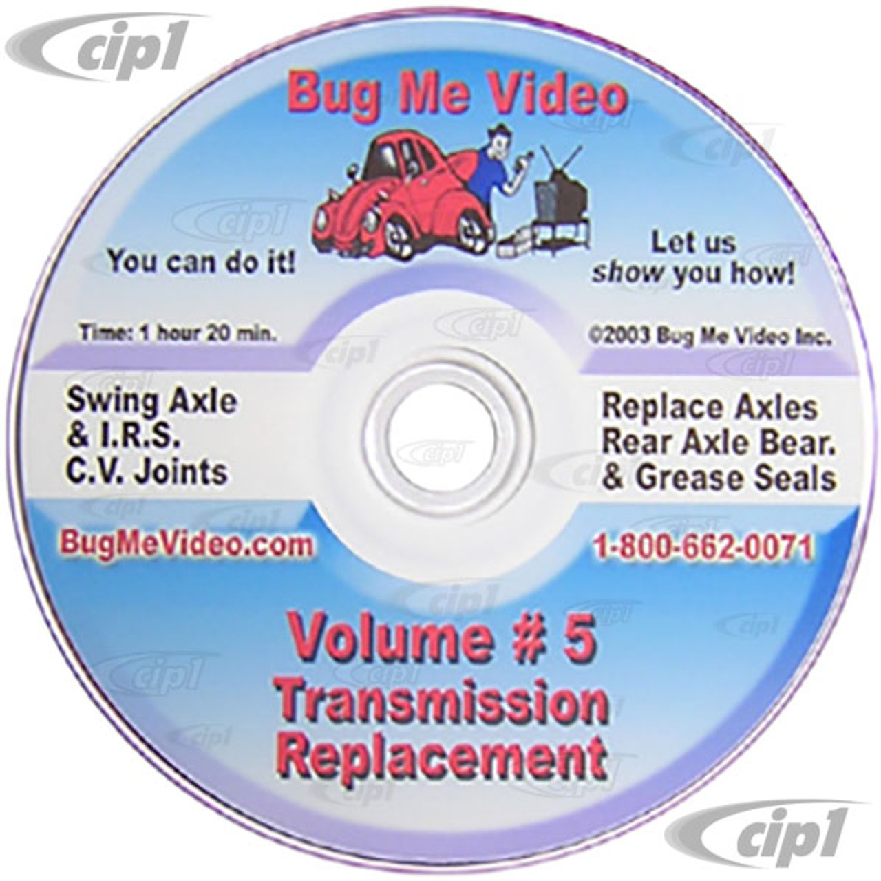 ACC-C10-9604-DVD - BUG-ME DVD VERSION - VOL-5 TRANSMISSION REPLACEMENT