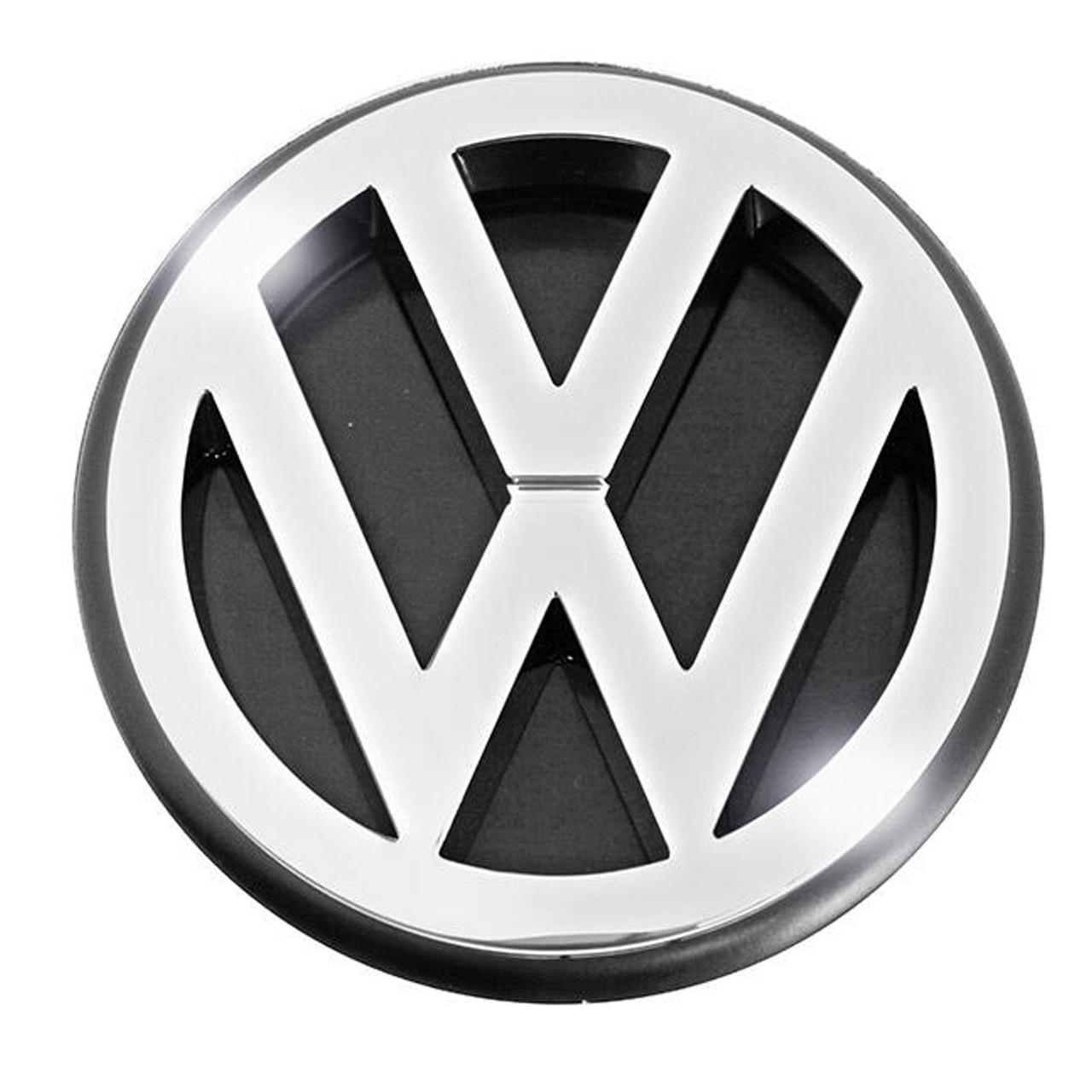 VWC-251-853-601-B - OE GENUINE VW - CHROME VW EMBLEM FOR