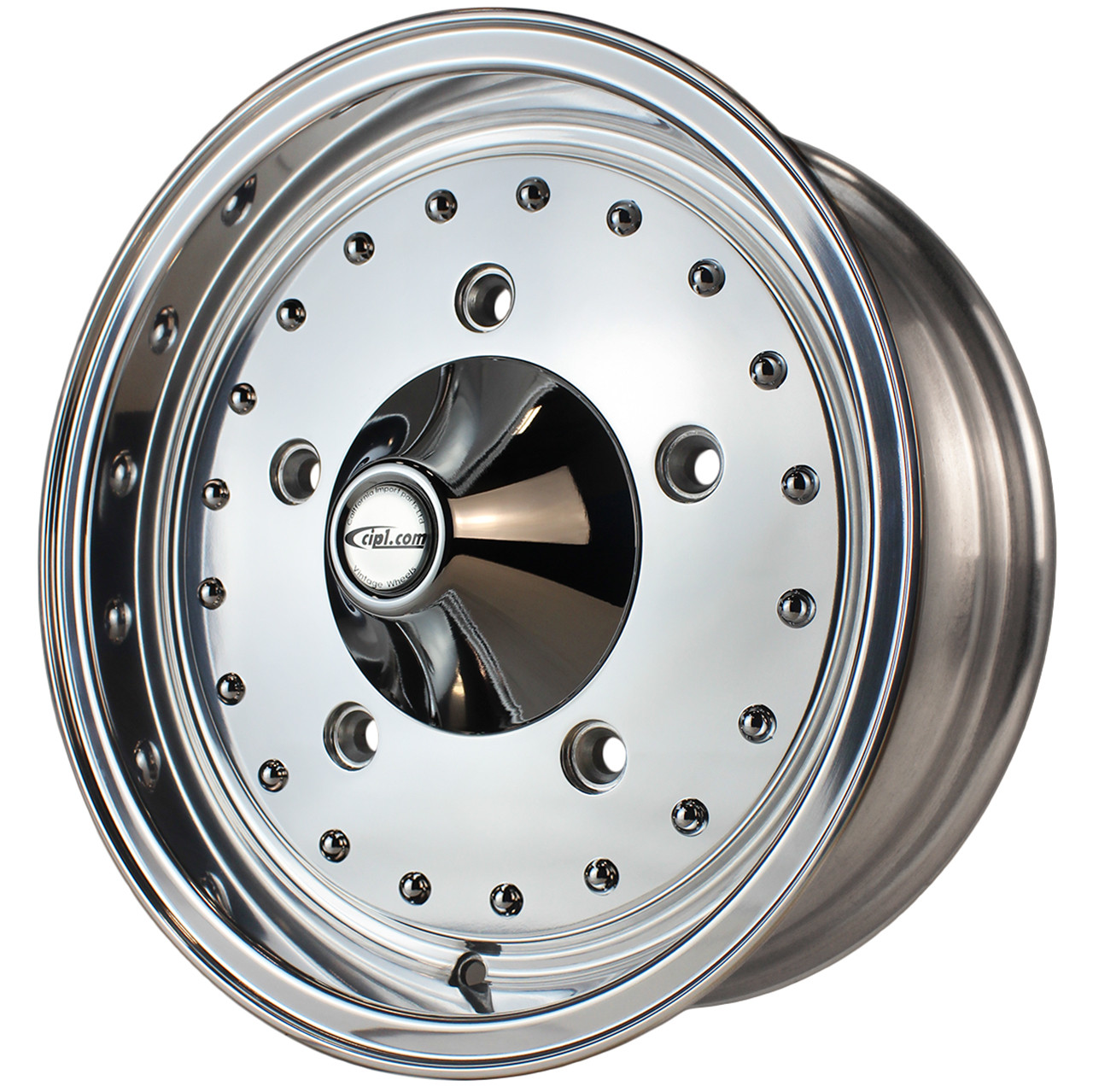 C32-5515CENT520513HP - POLISHED CENTERLINE STYLE ALUMINUM WHEEL