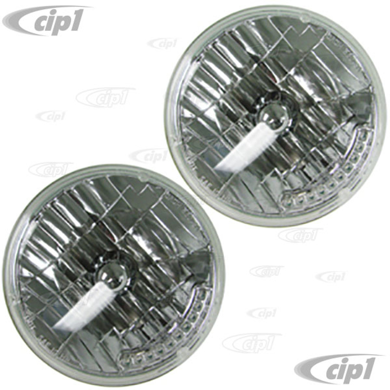 C11-S2010LED-PR - 10 LED 7 INCH CRYSTAL HALOGEN HEADLIGHT BULB