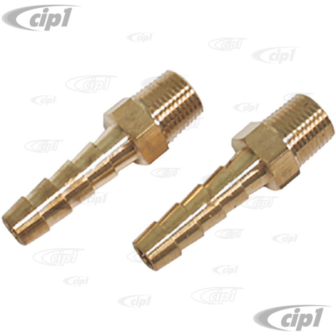 C13-9103 - 1/4 INCH HOSE BARB END W/1/8 IN. NPT - FITTINGS FIT FACET PUMP /  FUEL REGULATOR SOLD PAIR