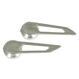 C13-8508 - EMPI - ACC-C10-3438 - BILLET STYLE DOOR RELEASE HANDLES - ALUMINUM - BEETLE 46-66 - GHIA 56-63 - BUS 60-64 - SOLD PAIR