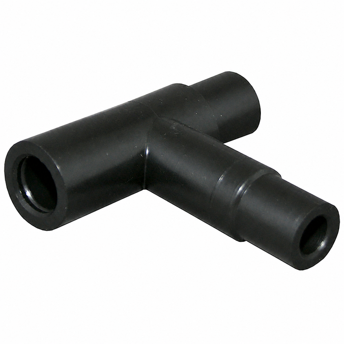 VWC-071-129-755-A - (071129755A) T-PIECE (RUBBER) FOR VACUUM LINE AT INTAKE MANIFOLD - BUS 72-79 / VANAGON 80-83 - SOLD EACH