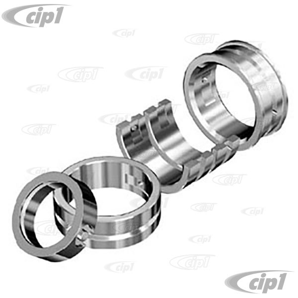 VWC-111-198-475-OS - MAHLE BRAND  - MAIN BRG SET 1200CC-1600CC - .50MM (.020'') CRANK / .50MM (.020'') CASE / 1.00MM (.040'') THRUST - SOLD SET