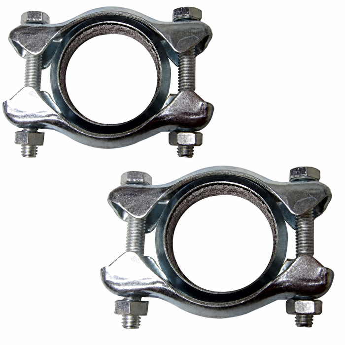 VWC-111-298-051-GR2 - 111298051 - EXCELLENT QUALITY - TAIL PIPE CLAMP KIT - BEETLE 56-74 - GHIA 56-74 - SOLD PAIR