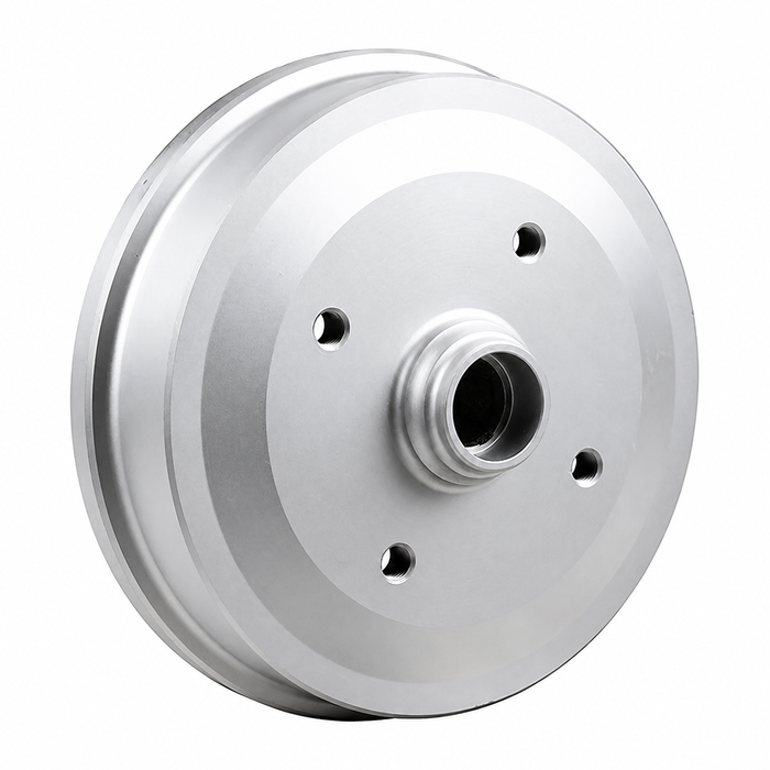 VWC-111-405-615-B - 111405615B - CLASSIC LINE - 4 LUG FRONT BRAKE DRUM STANDARD BEETLE 68-77 - NOT SUPER BEETLE - SOLD EACH