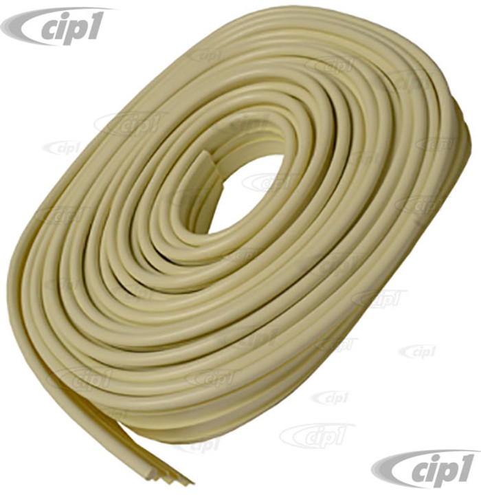 VWC-111-821-707-BIV - 1 ROLL OF IVORY FENDER BEADING - WILL DO 4 FENDERS ON 1 CAR - BEST QUALITY - BEETLE 46-79 - SOLD ROLL