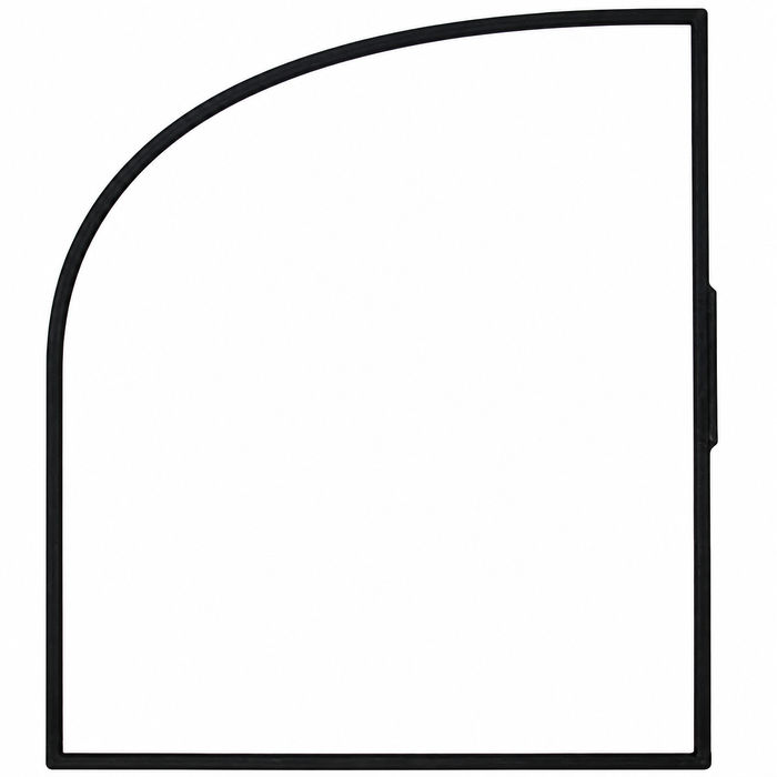 VWC-111-831-722-A - 111831722A - BRAZILIAN MADE DOOR SEAL - RIGHT - BEETLE SEDAN 56-66 - SOLD EACH