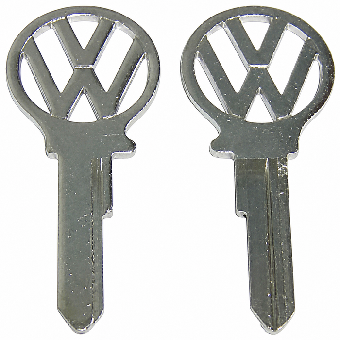 VWC-111-837-219-AS84 - OE GENUINE VW - MADE IN GERMANY - KEY BLANK-T PROFILE - BUS 64-66 - SOLD EACH