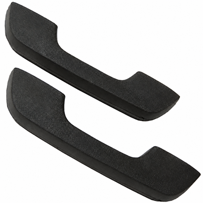 VWC-111-867-171-EPR - 113-867-171-F - 113867171F - FRONT DOOR ARMREST FOR DOOR PANELS - BLACK  - BEETLE 73-79 - GHIA 72-74 - SOLD PAIR