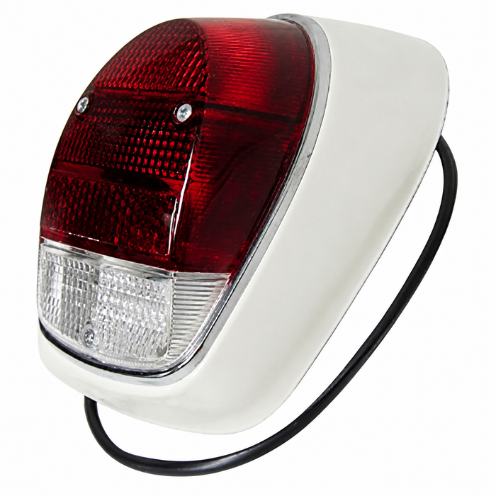 VWC-111-945-096L - 111945096L - COMPLETE TAIL LIGHT ASSEMBLY WITH RED LENS (USA STYLE) - RIGHT - BEETLE 68-70 - SOLD EACH