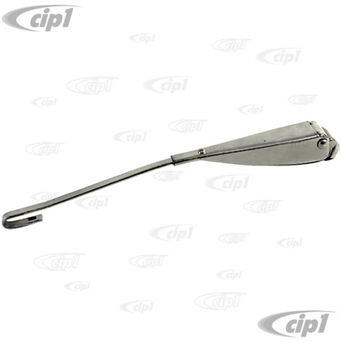 VWC-111-955-408-SL - (111955408) QUALITY REPRODUCTION - WIPER ARM - BEETLE 68-69 - SILVER - RIGHT - SOLD EACH