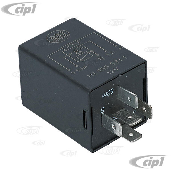 VWC-111-955-531 - 111955531 - INTERMITTENT 12 VOLT WIPER RELAY