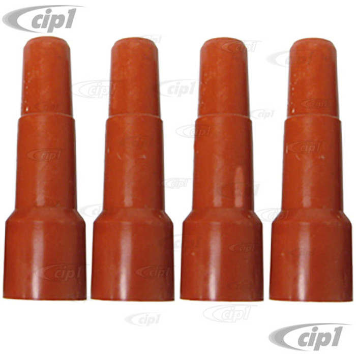 VWC-113-035-255-A4 - SPARK PLUG CONNECTORS - BEETLE 46-79/GHIA 56-74/BUS 50-79/TYPE-3 62-74 - SOLD SET OF 4