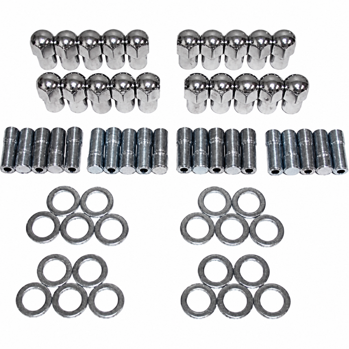 ACC-C10-6694 - BUS 52-70 14MM WHEEL HARDWARE KIT FOR EAGLE 5 SPOKES - STUDS/NUTS/WASHERS - ALL 4 WHEELS