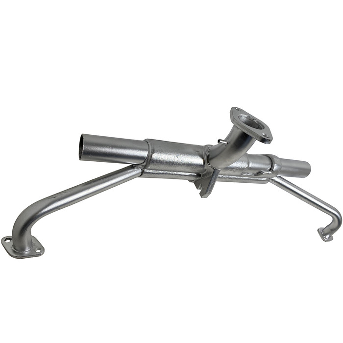 VWC-113-129-701-AQ - 113129701A - STOCK REPLACEMENT INTAKE MANIFOLD CENTER SECTION - FOR 34 PICT CARB - 1600CC DUAL PORT - MUST BE USED WITH HEAT RISERS TUBES CONNECTED - BEETLE 71-74 - GHIA 71-74 - BUS 1971 - VW THING 71-74 - SOLD EACH