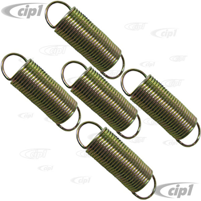 VWC-113-129-881-A5 - THROTTLE RETURN SPRING ON CARBURETOR - ALL 1300CC-1600CC BEETLE STYLE ENGINES - SOLD PACK OF 5