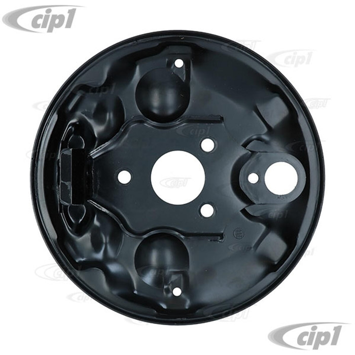 VWC-113-609-139-A - (113609139A) EXCELLENT REPRODUCTION - FRONT BRAKE BACKING PLATE - LEFT OR RIGHT - STANDARD BEETLE 58-64 - SOLD EACH