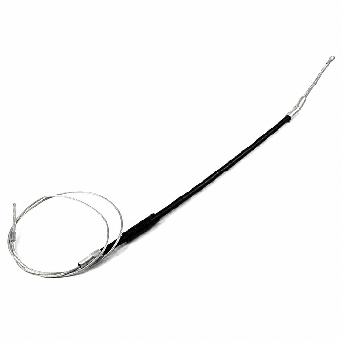VWC-113-609-721-L - 113609721L - EMERGENCY BRAKE CABLE - LEFT OR RIGHT - 1789MM (70 INCHES) OVERALL LENGTH  - BEETLE 65-67 - GHIA 65-67 - SOLD EACH