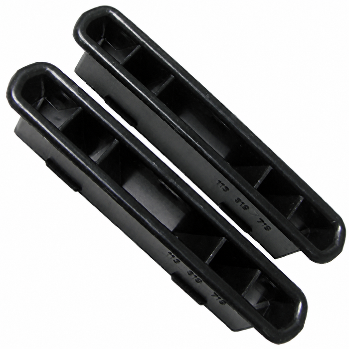 VWC-113-819-635-PR - 113819635 - LEFT AND RIGHT DASH VENT FOR EURO MODELS WITH METAL DASH - BEETLE 65-70 - 117MM LONG X 20MM WIDE - SOLD PAIR