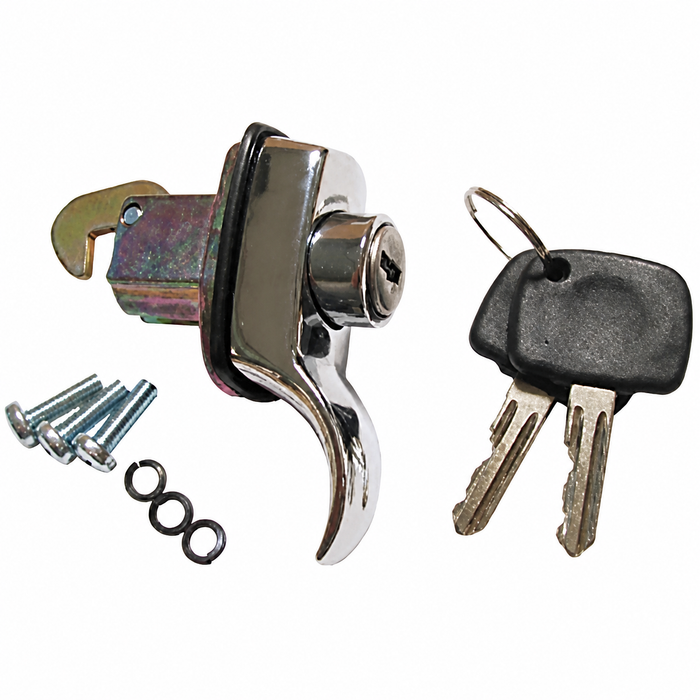 VWC-113-827-503-A - 113827503A - ENGINE LID LOCK WITH KEYS - BEETLE 65-66 - BUS 1966 ONLY - SOLD EACH