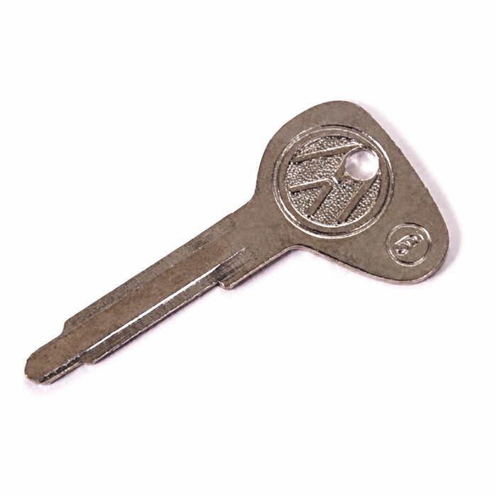 VWC-113-837-219-AK - 113837219A - EXCELLENT QUALITY - KEY BLANK K PROFILE - BEETLE 67-70 - GHIA 68-70 - TYPE-3 67-70 - SOLD EACH