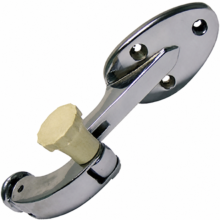 VWC-113-847-080-C - 113847080C - CIP1 PREMIUM QUALITY - CHROME POPOUT WINDOW LATCH WITH IVORY KNOB - RIGHT - BEETLE 65-77 - SOLD EACH