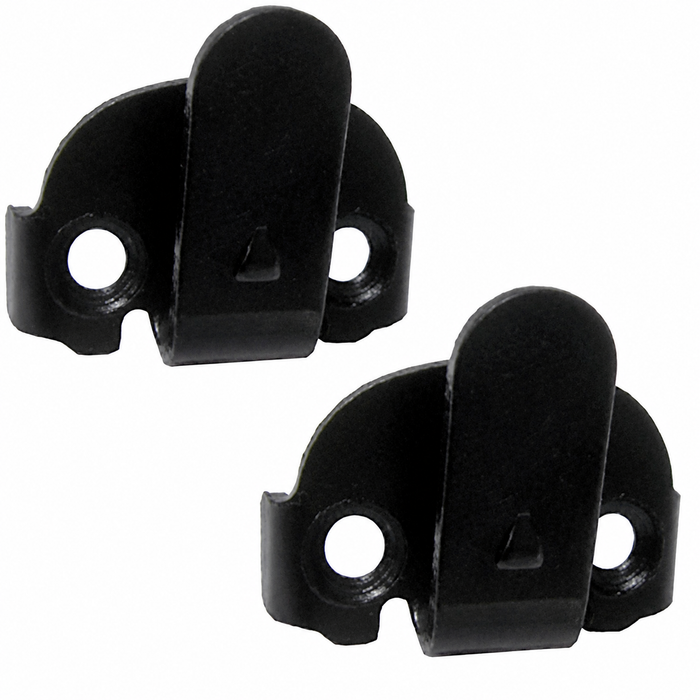 VWC-113-857-635-APR - PAIR OF ASSIST STRAP MOUNTING BRACKETS - BEETLE SEDAN 46-67 - SOLD PAIR
