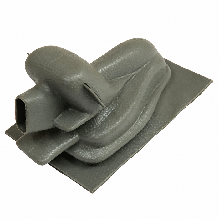 VWC-113-863-341-BGY - 113863341B - 113863461 - GREY EMERGENCY BRAKE HANDLE BOOT RUBBER - BEETLE 65-79 - GHIA 65-74 - TYPE-3 65-73 - SOLD EACH