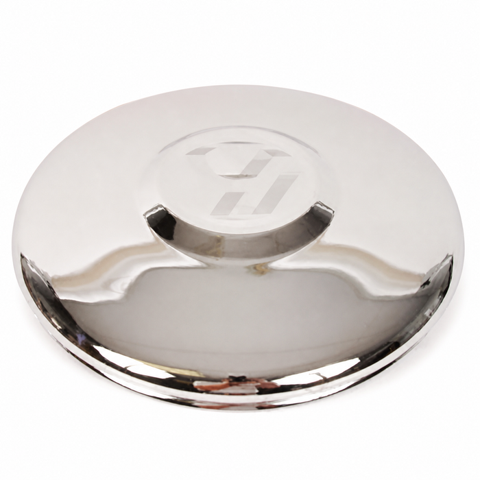 VWC-131-601-151-A - 131601151A - CHROME STOCK HUBCAP - FOR 5 BOLT WHEEL BEETLE 66-67 - GHIA 1966 - TYPE-3 62-65 - SOLD EACH
