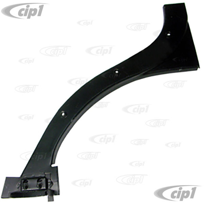 VWC-141-801-049-A - LEFT - FLOOR TO FENDER WELL SUPPORT - BOTTOM PLATE - (WILL FIT EARLIER MODELS BUT HAS NO VENTS) - GHIA 69-74