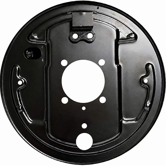 VWC-211-609-439-B - NEW - LEFT REAR BACKING PLATE - BUS 08/63-07/67 - SOLD EACH