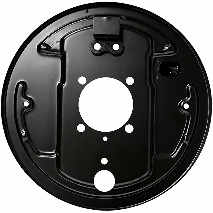 VWC-211-609-440-B - NEW - RIGHT REAR BACKING PLATE - BUS 08/63-07/67 - SOLD EACH