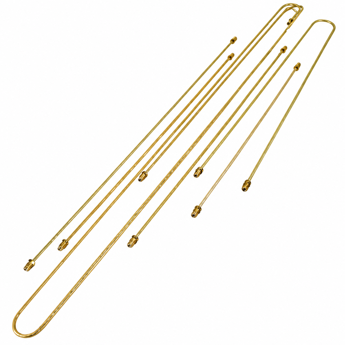 VWC-211-698-996-C - 8 PIECE METAL BRAKE LINE KIT (SOME LINES MAY BE LONGER THEN ORIGINAL) - BUS 71-79 - SOLD 8 PIECE KIT