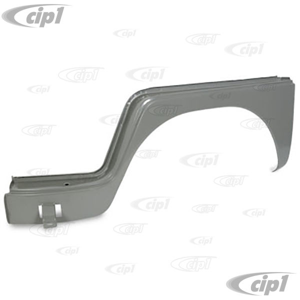 VWC-211-809-501 - 211809501 - EXCELLENT QUALITY REPRODUCTION - COMPLETE FRONT WHEEL ARCH DOG LEG UNDER DOOR (WIDE LIP) - LEFT - BUS 52-62 - SOLD EACH