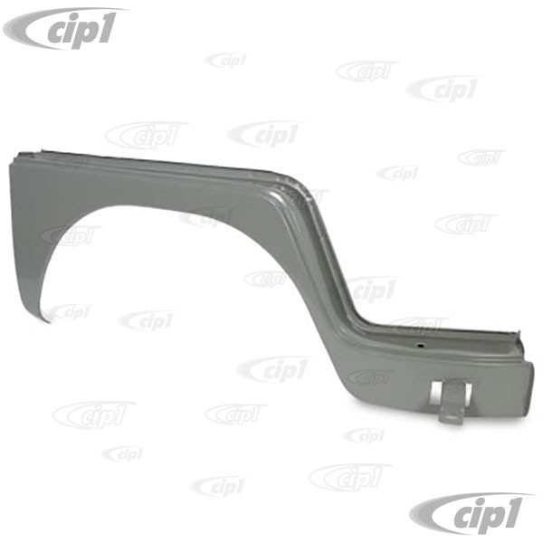 VWC-211-809-502 - 211809502 - EXCELLENT QUALITY REPRODUCTION - COMPLETE FRONT WHEEL ARCH DOG LEG UNDER DOOR (WIDE LIP) - RIGHT - BUS 52-62 - SOLD EACH