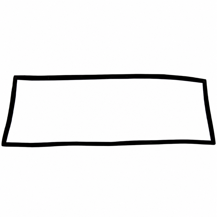 VWC-211-827-711 -  211827711 - EXCELLENT REPRODUCTION - ENGINE LID SEAL - ONE PIECE DESIGN  - INJECTION FORMED CORNERS - BUS 55-67 - SOLD EACH