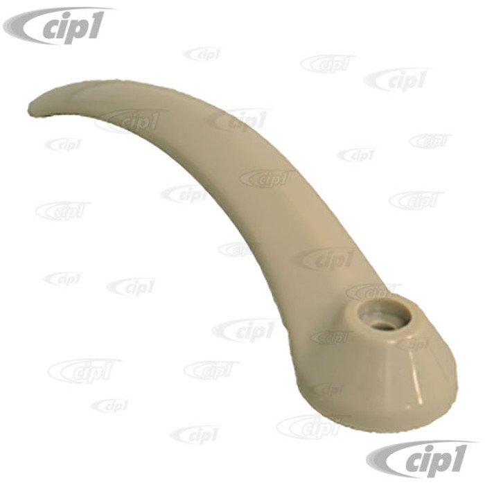 VWC-211-841-641 - LEVER - CARGO DOOR RELEASE HANDLE - BEIGE - W/SQUARE HOLE -BUS 55-67 - SOLD EACH