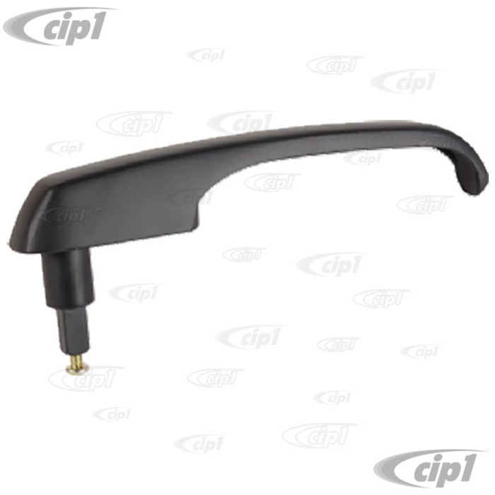 VWC-211-843-703-T - QUALITY REPRODUCTION - BLACK OUTER DOOR HANDLE FOR THE SLIDING DOOR (NON-LOCKING) - BUS 74-79 - SOLD EACH