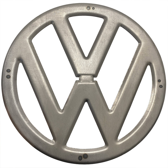VWC-211-853-601-EBK - 211853601E - FRONT NOSE EMBLEM - BLACK