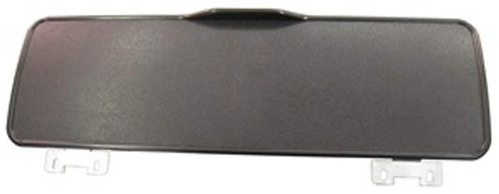 VWC-211-857-123-A - OE QUALITY - BLACK PLASTIC REPLACEMENT GLOVE BOX DOOR WITH HINGES - BUS 68-79
